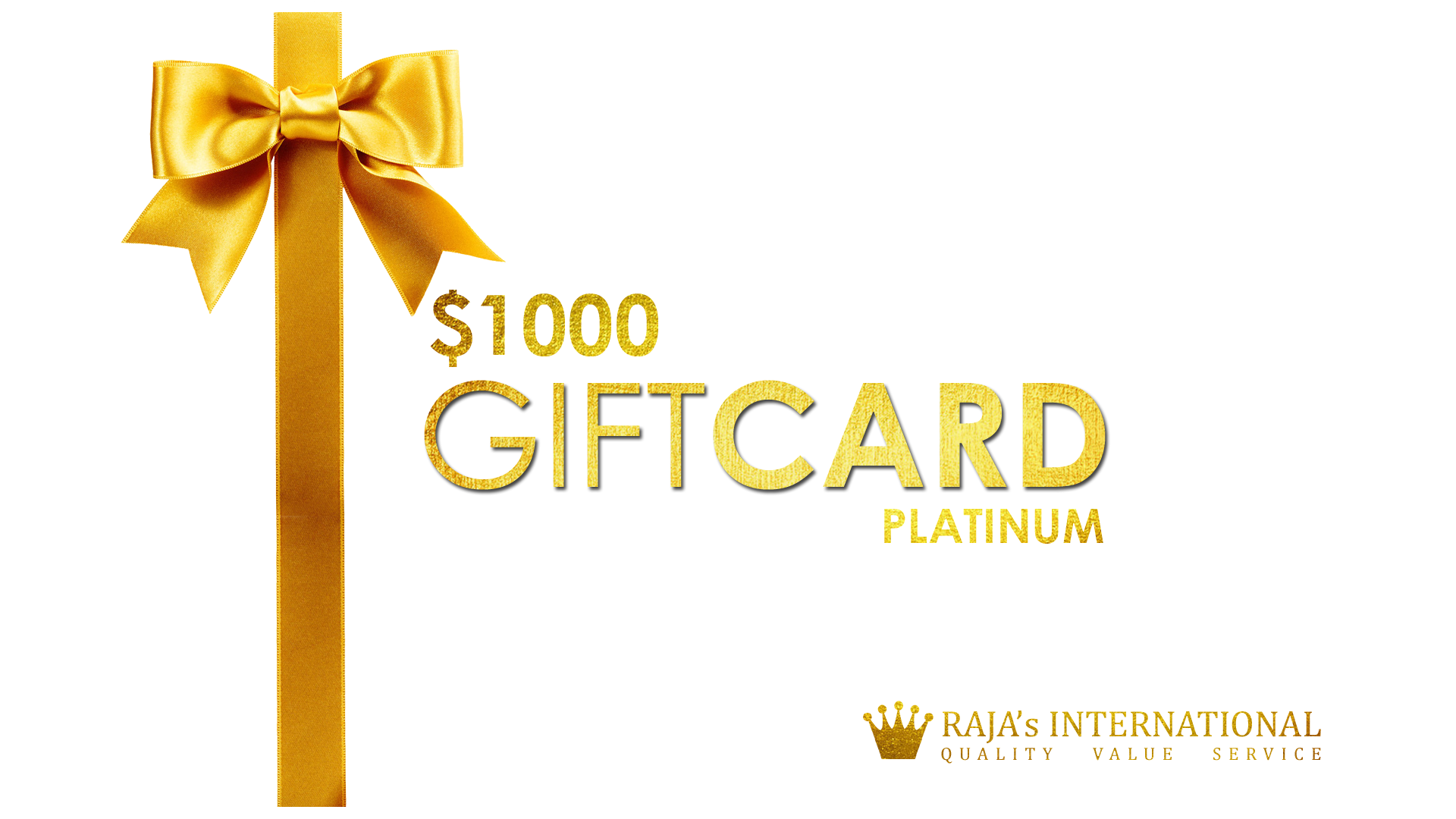 Gift Certificate 1000.